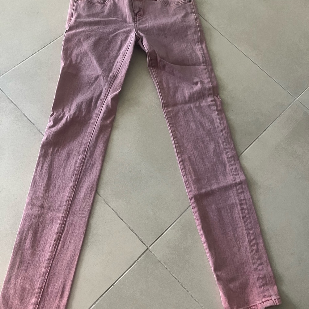 Custo Barcelona Pink Straight-Leg Jeans Sz 26